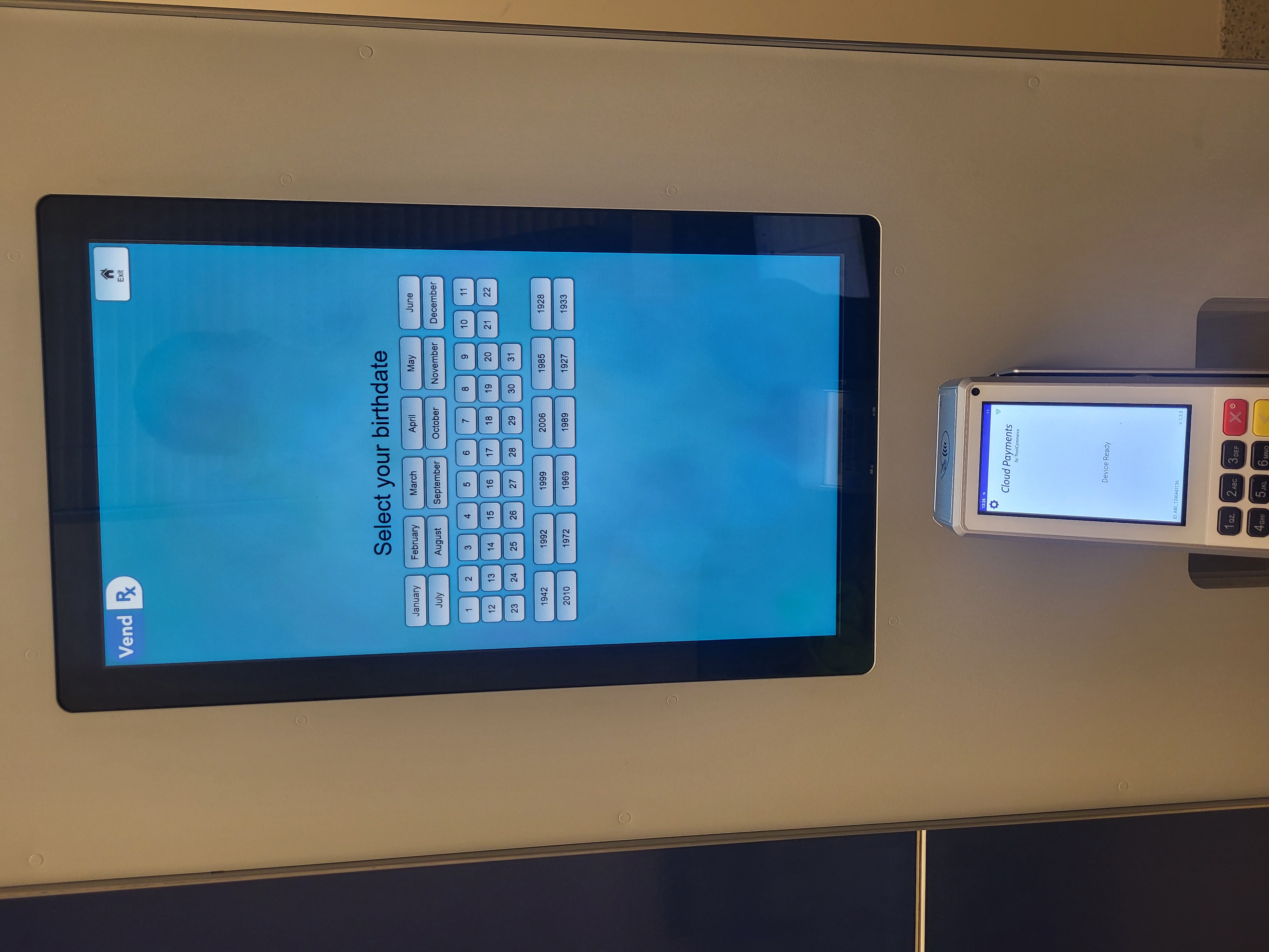 VendRx dispensing unit at LSU Student Health Center